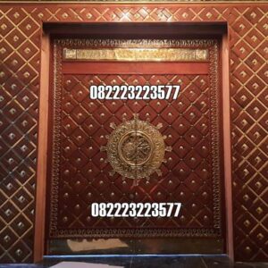 Pintu Masjid Nabawi Kuningan Kayu Jati Arcitrave Kanan Kiri Pintu Masjid Nabawi Kuningan Kayu Jati Arcitrave Kanan Kiri