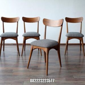 Kursi Cafe Minimalis Kayu Jati Model Dudukan Busa Kursi Cafe Minimalis Kayu Jati Model Dudukan Busa