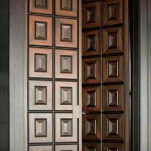 Model Pintu Rumah Utama Motif Panel Kotak Kayu Jati Model Pintu Rumah Utama Motif Panel Kotak Kayu Jati