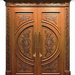 Pintu Jati Klasik Ukir Jepara Untuk Rumah Mewah