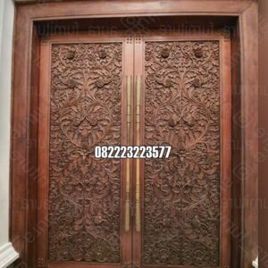 Pintu Kayu Jati Solid Ukir Jepara Motif Klasik Mewah Pintu Kayu Jati Solid Ukir Jepara Motif Klasik Mewah