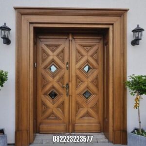 Pintu Utama Minimalis Modern Kayu Jati Model Arcitafe Besar Pintu Utama Minimalis Modern Kayu Jati Model Arcitafe Besar