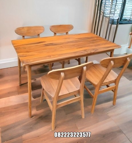 Meja Cafe Minimalis Kayu Jati Meja Cafe Minimalis Kayu Jati